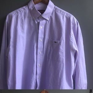 Light purple Vineyard Vines button down